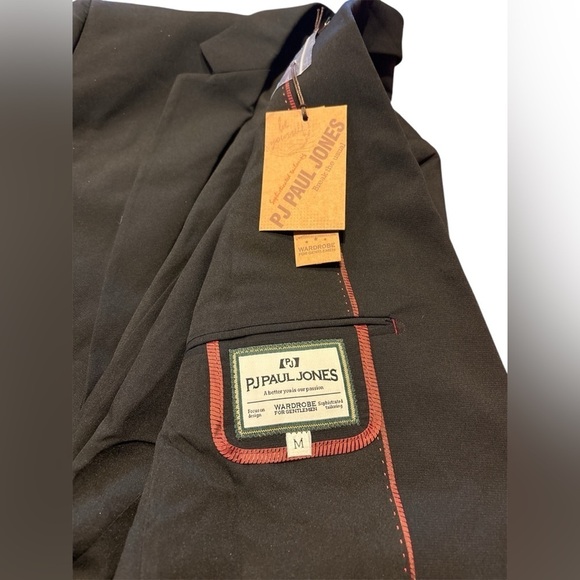 PJ Paul Jones Lightweight Sport Blazer - Navy Blue - M - Picture 5 of 5